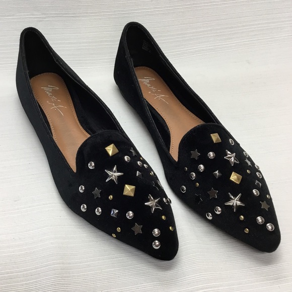 Maria Exciting Black Flats - Picture 2 of 9